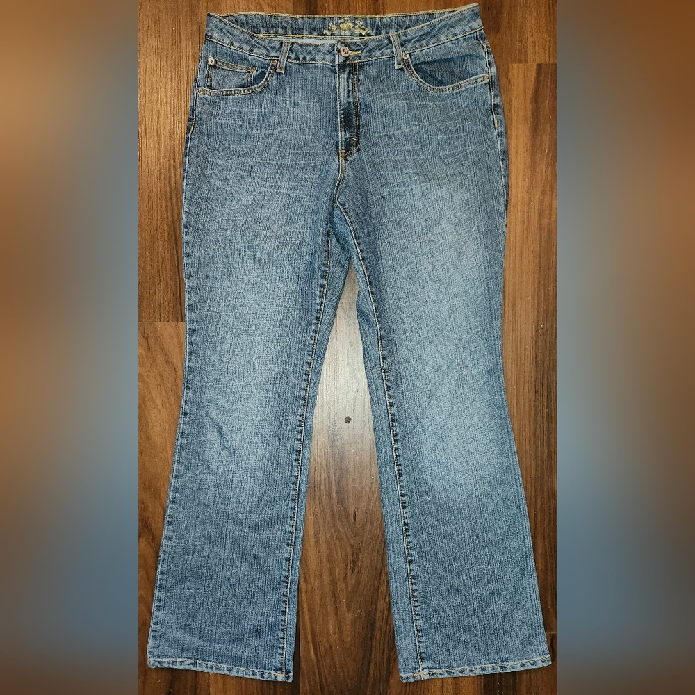 Womens Sz 14 U.S. Polo Association Bootcut Jeans in Very Gently Worn Condition